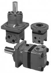 SAUER DANFOSS - 151B4003 OMT 315FLlFH cc/d Açık(FH), Kapalı(FL) Çevrim Standart Tip Negatif Frenli Motor