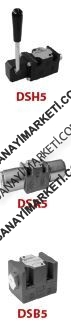 DSA5-S3/20N 1/2" NG-10 4/3 ABT Pnömatik Uyarılı (CETOP 5) NG 10 ÖZEL YÖN KONTROL VALFİ