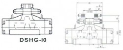 YUKEN - DSHF-16-2B*- 1 1/2 Tek bobin FLANŞ BAGL.YUKSEK DEBILI VALF NG 40 - Redresörlü