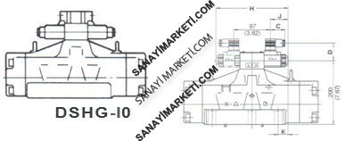 DSHF-16-2B*- 1 1/2 Tek bobin FLANŞ BAGL.YUKSEK DEBILI VALF NG 40 - Redresörlü