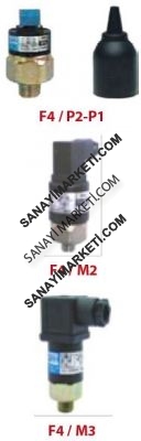 F3S4/M2 1/4" BSP AYARLANABİLİR BASINÇ ŞALTERİ