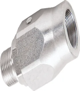 SJI Serisi 1/4" BSP Hidrolik Döner Bağlantı Rekoru - Düz Tip