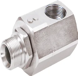 SJ90 Serisi 1/4" BSP Hidrolik Döner Bağlantı Rekoru - Dirsek Tip