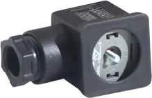 SPV Serisi Selenoid Popet Valf Bobin Soketi 12-24 Volt