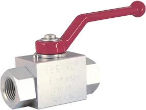 BV2 Serisi 1/4" BSP Hidrolik 2 Yollu Küresel Vana