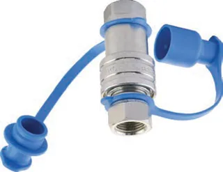 RX Serisi 1/2" BSP Hidrolik Otomatik Rekor -Takım- "ROX" (Plastik Kapaklı) -Mavi-