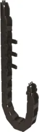 CK24 Serisi Kablo Taşıyıcı Zincir - İçten Açılabilir Açık Dizayn - İç Ölçü 24x25 mm (CK24 A 025 R….)