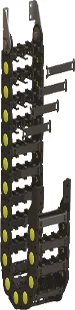 CK25 Serisi Kablo Taşıyıcı Zincir - Açık Dizayn - İç Ölçü 25x40 mm (CK25 A 040 R….)