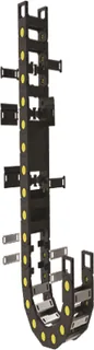 CK40 Serisi Kablo Taşıyıcı Zincir - Açık Dizayn - İç Ölçü 40x80 mm (CK40 A 080 R….)