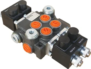 Z50 On-Off Solenoid Kontrollü Kumanda Kolu 1 Sürgülü 50 L/dk 12/24 V