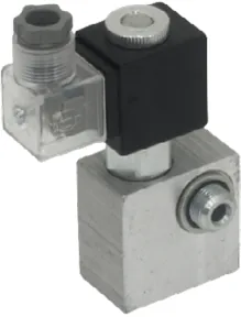 BLPV Solenoid Popet Valf Bloğu Normalde Kapalı 3/8" BSP 15 L/dk