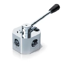 Yüksek Basınçlı 3 Yollu Çelik Gövdeli Valf 1/4" 500 bar