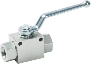 2 Yollu Küresel Vana 1/4" FF 500 bar