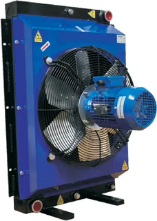 HY 200 Serisi Elektrik Motor Tahrikli Fanlı Yağ Soğutucu 35-140 L/dk 16000 kcal/h 230/400 V