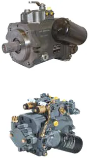 Linde HPV-02 Değişken Deplasmanlı Kapalı Devre Pompa 54,8 cc/dev (Mekanik Oransal Kontrol, SAE C Flanş)