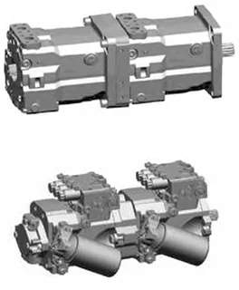 HMV 210 -02 Tandem Hidrolik Motor