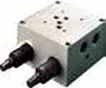 VEP/F/L Modüler Tandem Devre Sıfırlama Valfi (Unloading) NG6 (CETOP) 3/8" 10-25 lt/dk 220-50 bar