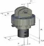 Rozzi R 2A Rotator - Maksimum Eksenel Yük 8 ton