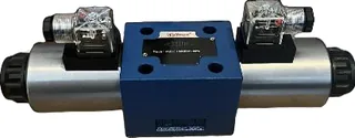 NG10 1/2" Bobinli Yön Kontrol Valfi 4/3 H.M 24V DC 350 bar 120 lt/dak