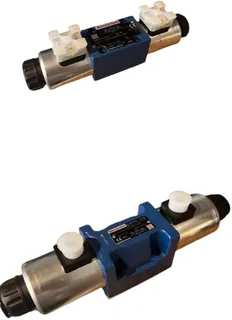 Rexroth 4WE10 NG10 Yön Kontrol Valfi - NG10 Açık Merkez 24V