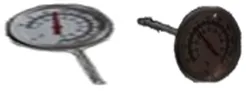 Termometre Q36 mm, 180 mm Kuyruklu 0-100 °C