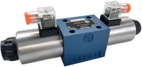 4WE 10 NG10 (CETOP 5) Bobinli Yön Kontrol Valfi D Spool 24 VDC