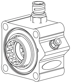 ZF Alüminyum Müşürlü PTO