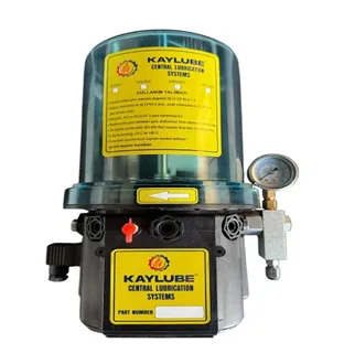 Elektrikli Gres Pompası 2 kg Plastik Hazneli 1 Çıkışlı 24VDC Timersız 275 Bar