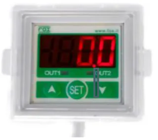 FL Serisi Dijital Vakum ve Basınç Şalteri -1>1 bar 1/8" BSP