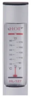 Termometreli Depo Seviye Göstergesi Küçük Tip 76 mm