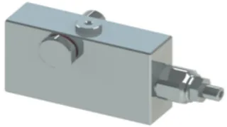 Cıvata Bağlantılı (Bolt Fitting) Tekli Yük Tutma Valfi Açık Merkez 3/8" 40 Lt/dk