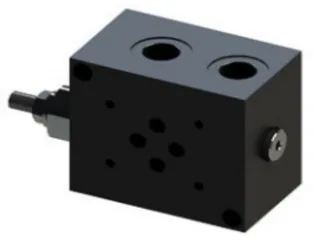 CETOP 3 Tekli Manifold Blok 3/8 inç
