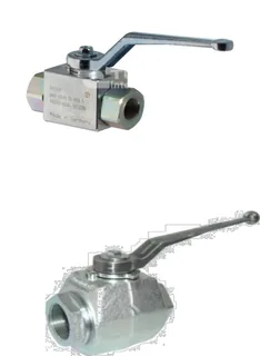 İki Yollu (Dişi) Küresel Vana G1/4" 500 Bar