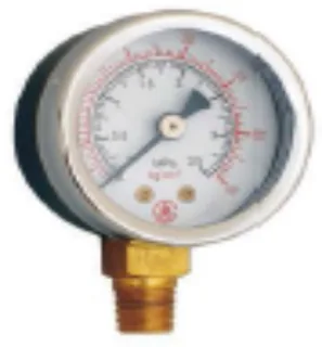 Manometre 35 kgf/cm² PT 1/8" Kuru Tip Alt Çıkış