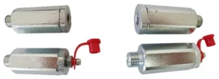 Hat Tipi / Gres Pompası Dolum Filtresi 1/4 inç Erkek Çıkış 300 Mikron 400 bar