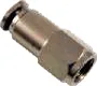 Uzun Tip Dişi Düz Rekor Yağlama M8*1.0 - 4 mm
