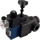 BST Serisi Hat Tipi Sıfırlamalı Basınç Emniyet Valfi 3/4" (24 VOLT DC)