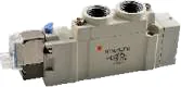 M5 Selenoid Valf 5/2 Tek Bobin 220V Kablolu