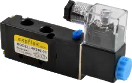 1/4" 5-2 Tek Bobin Elektrik Kontrollü Valf