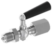 3 Yollu Manometre Musluğu G1/2" - G1/2" (Pirinç)