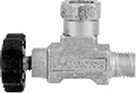2 Yollu Manometre Musluğu 1/4" BSPT - G1/4" (Pirinç)
