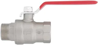 Küresel Vana Dişi/Erkek Tam Geçişli PN16 DN15 1/2"