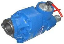 VP 13 Tipi Kendinden Vakumlu Hidrolik Dişli Pompa 30 Litre - Üçgen Flanşlı, Freze Mil Çıkışlı 6x21x25 (21 UNI 222)