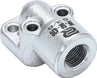 90° Dirsek Pompa Flanşı 4 Delikli G 3/8"