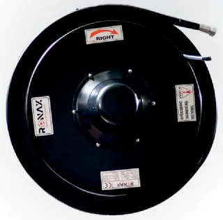 2 Hidrolik + 1 Elektrik Hortum Tamburu 3/8" - 12x1,5 Kablo - Ø430 mm, 6 m Hortum
