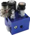 Platform Bloğu 3/8" 30 lt/dk 24VDC-220VAC NC