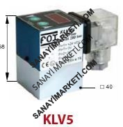 KLV50.1C 1/4" DİJİTAL GÖSTERGELİ ELEKTRONİK BASINÇ ŞALTERİ