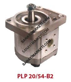 PLP 20.6,3 PLP 20 SERİSİ 54-B2 MİL VE KAPAK TİPLİ DİŞLİ POMPAL