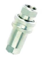 FERRO - QCSSG12SV 1/2” BSP AISI 316-L Paslanmaz Otomatik Rekor -Tk- 320 Bar