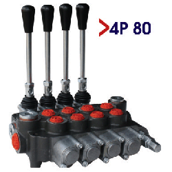 HYDROPACK - RM80/04 DÖRTLÜ MONOBLOK HİDROLİK KUMANDA KOLU